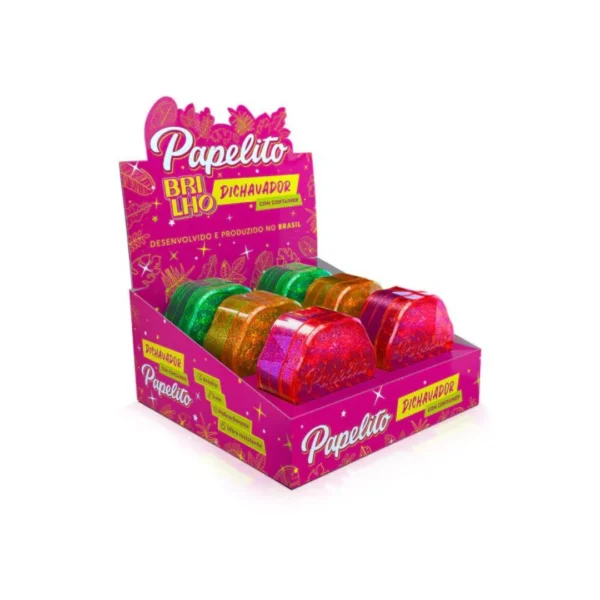 TRITURADOR PAPELITO BRILHO DISPLAY C/6