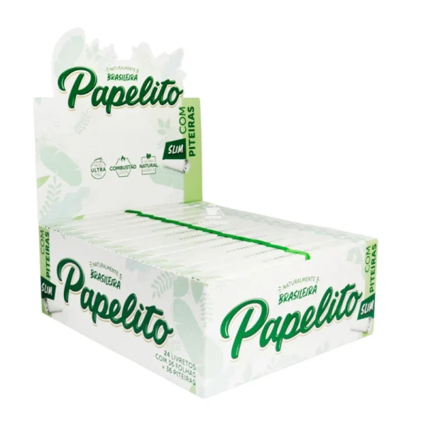 SEDA  PAPELITO SLIM KS C/ PITEIRA C/24 UNID